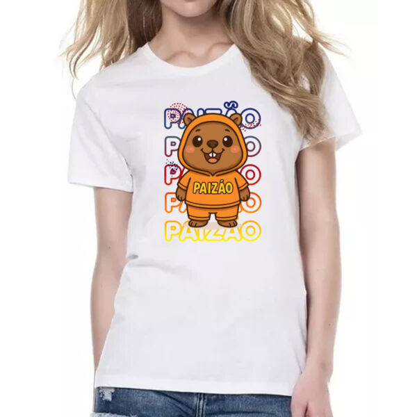 Camiseta Baby Look Capivara Paizao Paizao - Imagem 2
