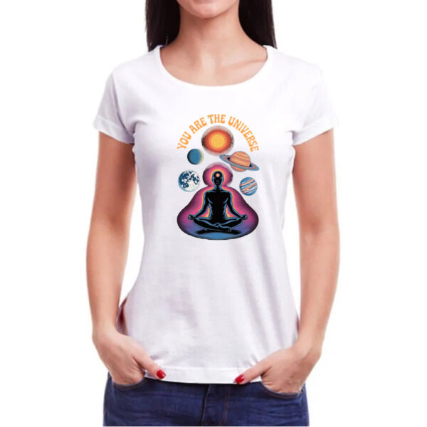 Camiseta Baby Look You are the universe - Imagem 3
