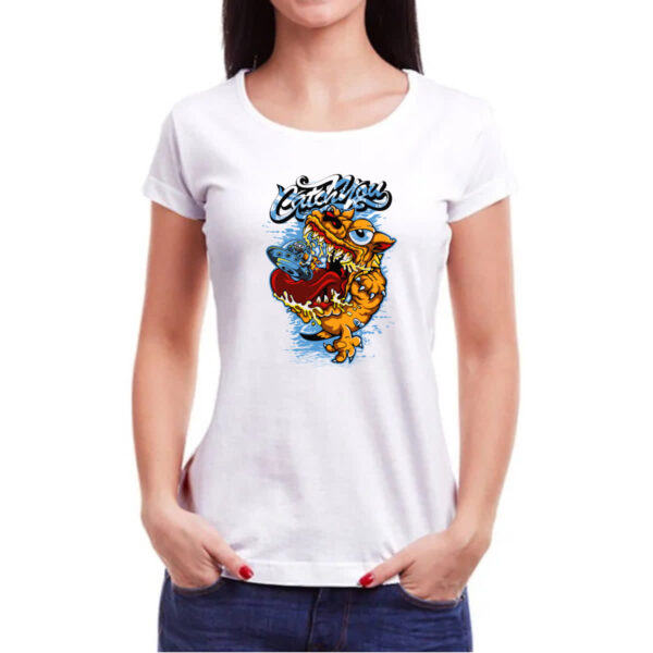 Camiseta Baby Look Catch You - Imagem 3