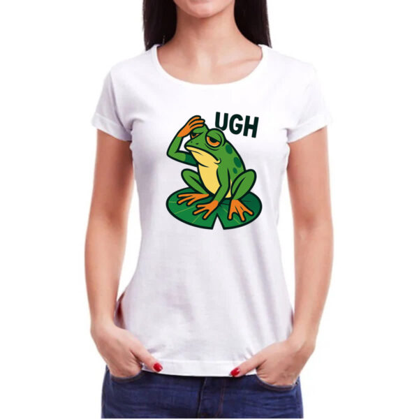 Camiseta Baby Look Sapo com enchaqueca - Imagem 3