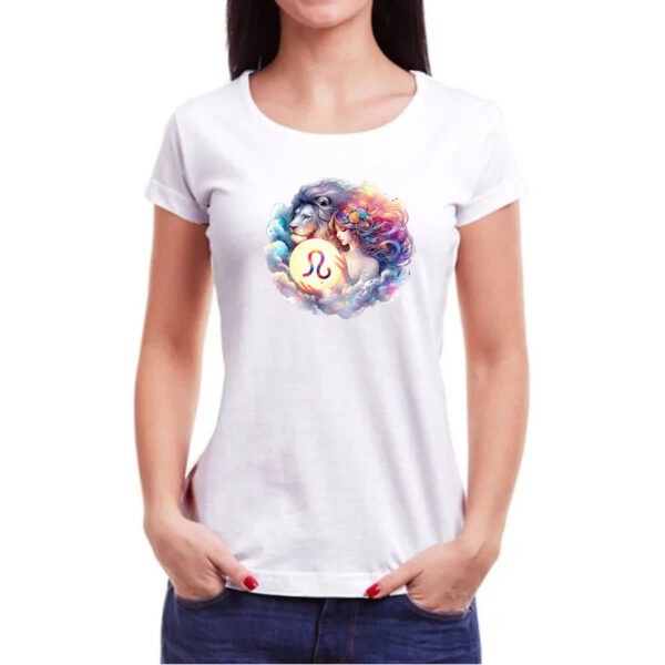 Camiseta Baby Look Signo Diva de Leao - Imagem 3
