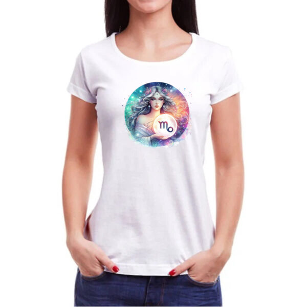 Camiseta Baby Look Signo Diva de Virgem - Imagem 3