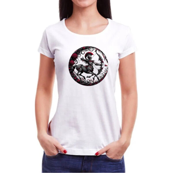 Camiseta Baby Look Signo Gotico de Sagitario - Imagem 3