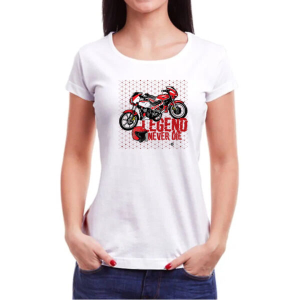 Camiseta Baby Look RX-Z Legend Never Die - Imagem 3