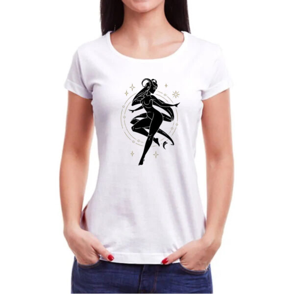 Camiseta Baby Look Signo Yoga Aries - Imagem 3