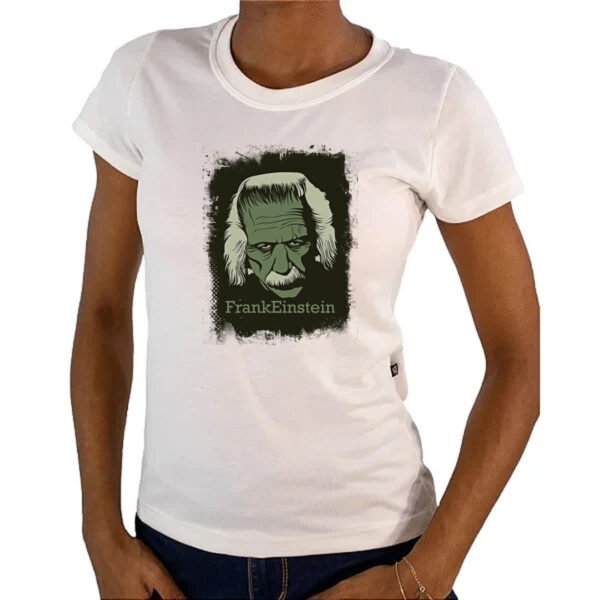 Camiseta Baby Look FrankEinstein - Imagem 4