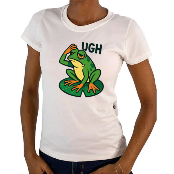 Camiseta Baby Look Sapo com enchaqueca - Imagem 4