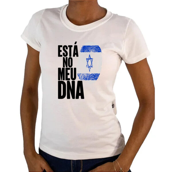 Camiseta Baby Look Esta no meu DNA Israel - Imagem 4