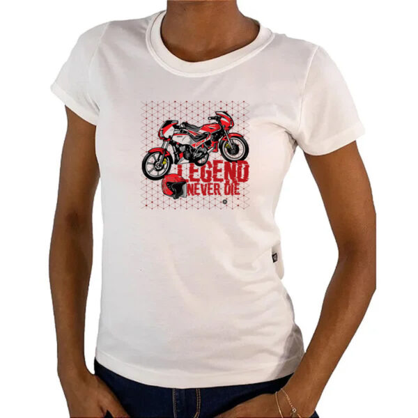 Camiseta Baby Look RX-Z Legend Never Die - Imagem 4