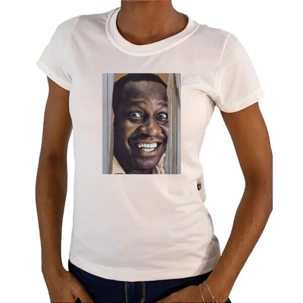 Camiseta Baby Look Mussum Meme Iluminadis - Imagem 4