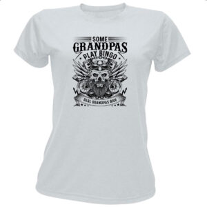 Camiseta Baby Look Motorcycle Grandpas