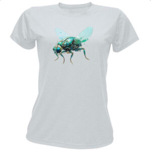 Camiseta Baby Look Mosca robo