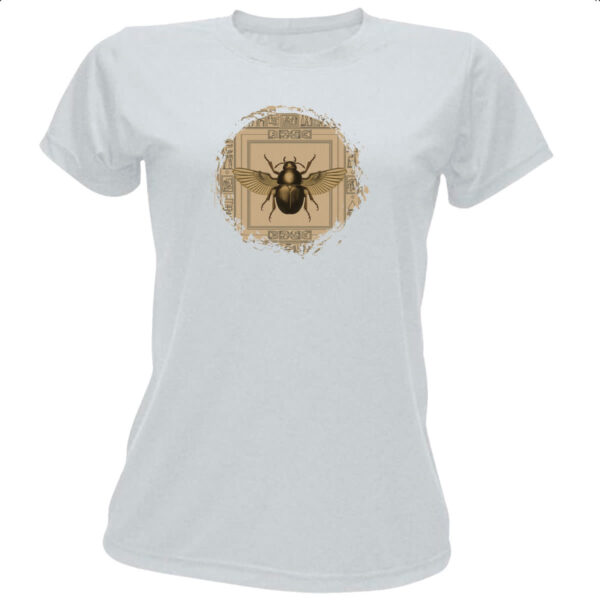 Camiseta Baby Look Pergaminho Escaravelho