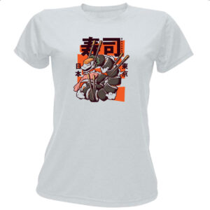 Camiseta Baby Look Serpente Sushi