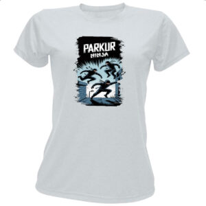 Camiseta Baby Look Parkur Ninja