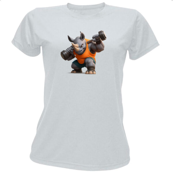 Camiseta Baby Look Rinoceronte Maromba
