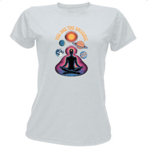 Camiseta Baby Look You are the universe