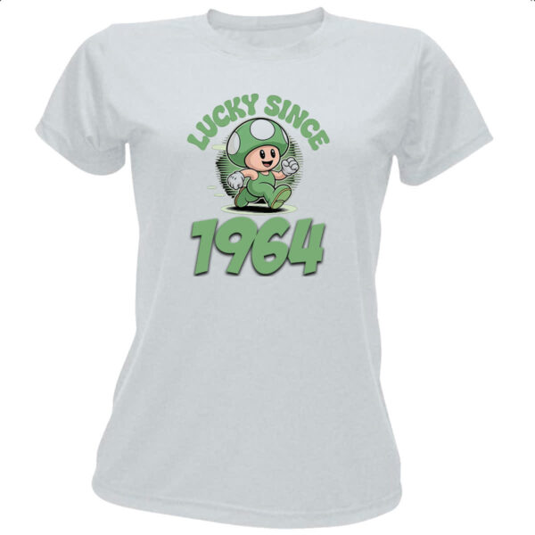 Camiseta Baby Look Lucky Since 1964