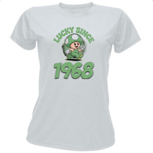 Camiseta Baby Look Lucky Since 1968
