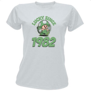 Camiseta Baby Look Lucky Since 1982