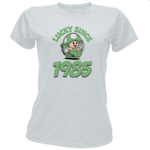 Camiseta Baby Look Lucky Since 1985