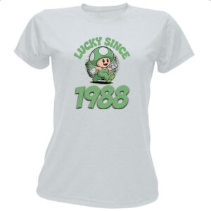 Camiseta Baby Look Lucky Since 1988
