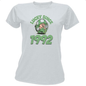 Camiseta Baby Look Lucky Since 1992