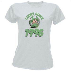 Camiseta Baby Look Lucky Since 1996