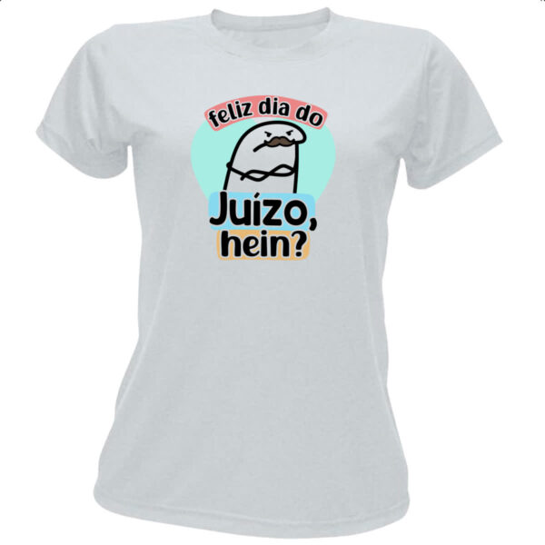Camiseta Baby Look Dia dos Pais Flork Juizo