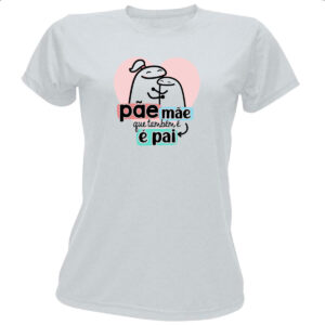 Camiseta Baby Look Dia dos Pais Flork Pae