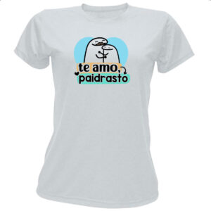 Camiseta Baby Look Dia dos Pais Flork Paidastro
