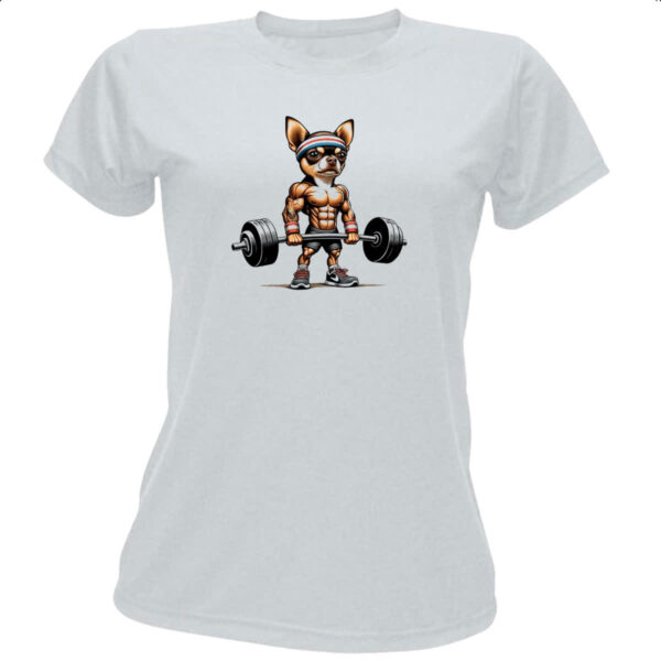 Camiseta Baby Look Chihuahua Maromba