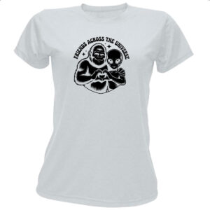 Camiseta Baby Look Pe Grande e ET amigos