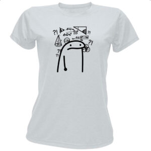 Camiseta Baby Look Flork Meme Matematica