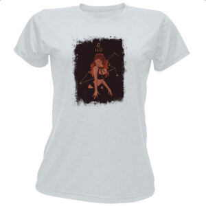 Camiseta Baby Look Anime Signo de Leao
