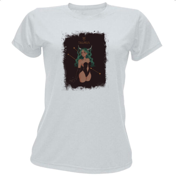 Camiseta Baby Look Anime Signo de Touro
