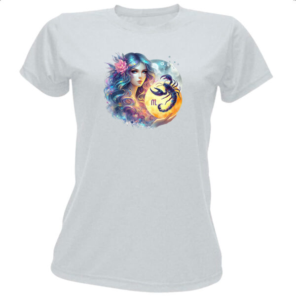 Camiseta Baby Look Signo Diva de Escorpiao