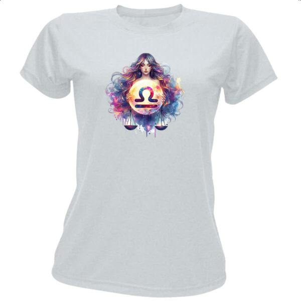Camiseta Baby Look Signo Diva de Libra