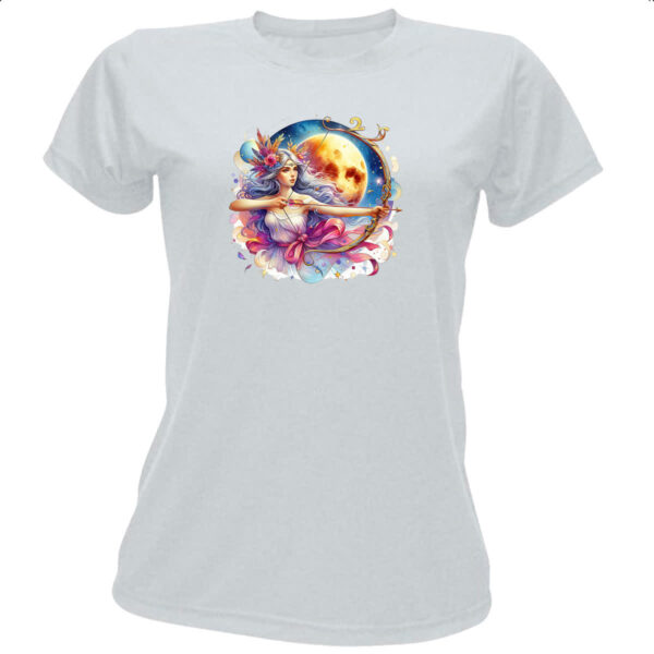 Camiseta Baby Look Signo Diva de Sagitario