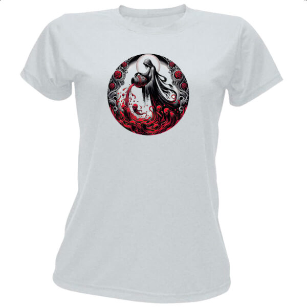 Camiseta Baby Look Signo Gotico de Aquario