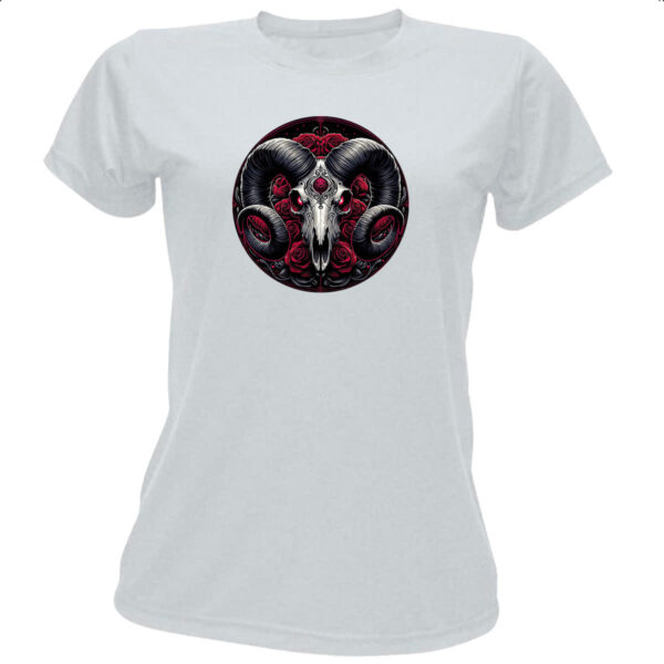 Camiseta Baby Look Signo Gotico de Aries