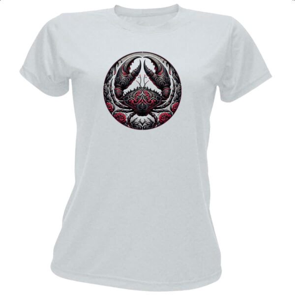 Camiseta Baby Look Signo Gotico de Cancer