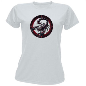 Camiseta Baby Look Signo Gotico de Escorpiao