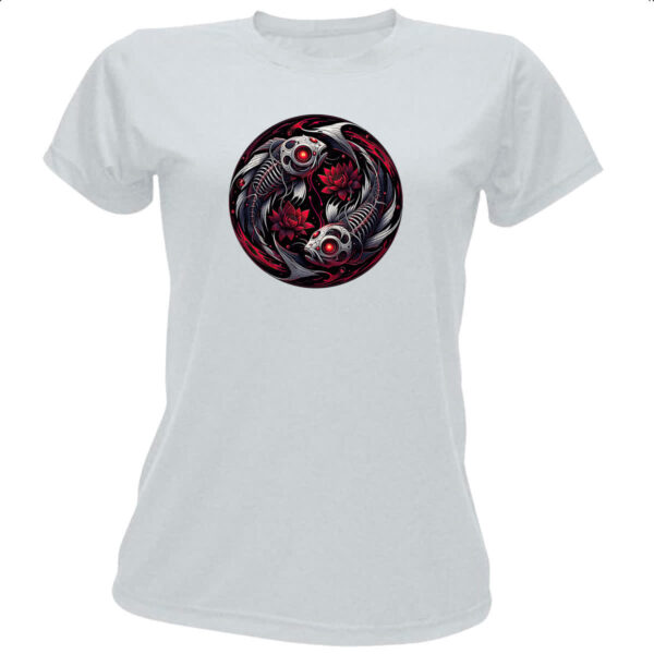 Camiseta Baby Look Signo Gotico de Peixes