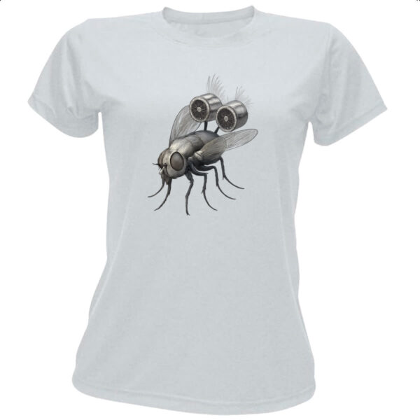 Camiseta Baby Look Mosca Turbo