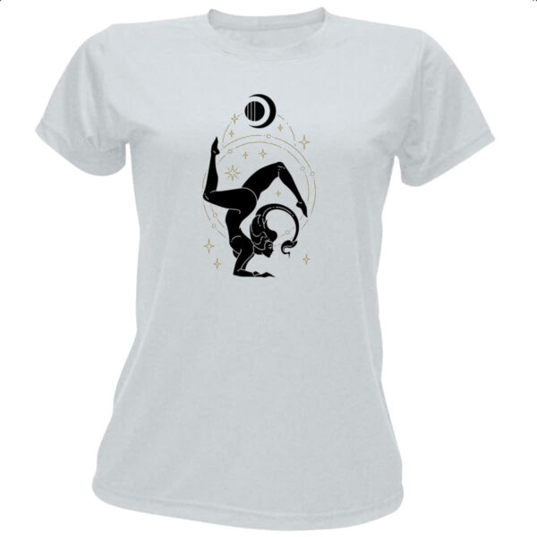 Camiseta Baby Look Signo Yoga Escorpiao