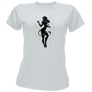 Camiseta Baby Look Signo Yoga Leao