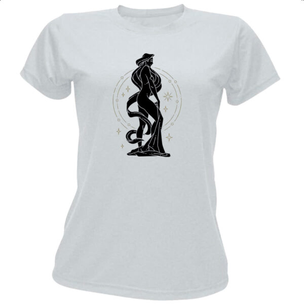 Camiseta Baby Look Signo Yoga Virgem