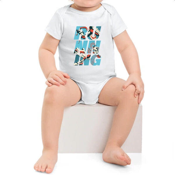 Body infantil Running Correndo Esporte - Imagem 2
