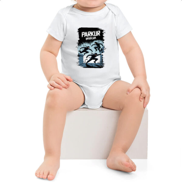 Body infantil Parkur Ninja - Imagem 2